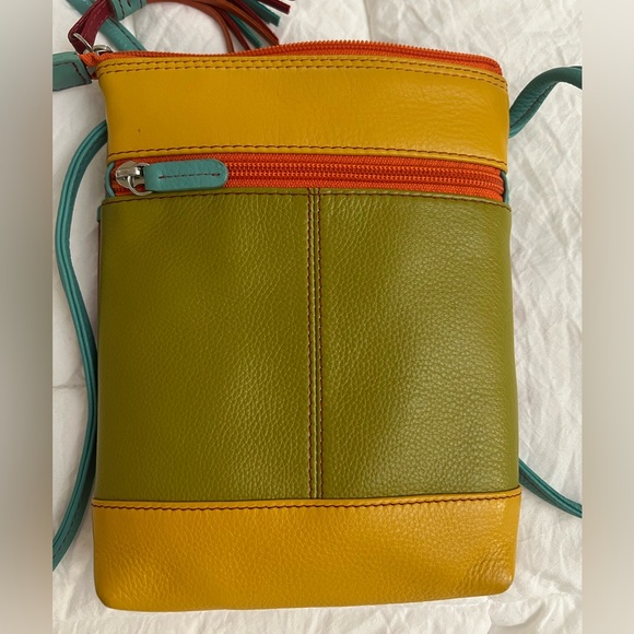 ili NY & Co. Cross Body Purse! Genuine Leather in excellent condition. - Picture 5 of 16